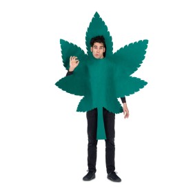 Disfraz para Adultos My Other Me Marihuana Talla única Verde (2