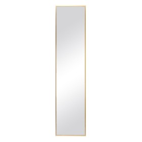 Espejo de pared 35 x 3,5 x 151 cm Cristal Dorado Aluminio