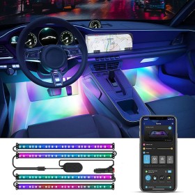 Sistema de iluminación Govee RGBIC Interior Car Lights