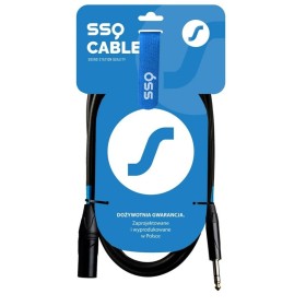 Cable XLR a jack Sound station quality (SSQ) SS-1463 3 m