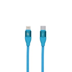 Cable de Datos/Carga con USB Contact LIGHTING Tipo C Azul (1,5