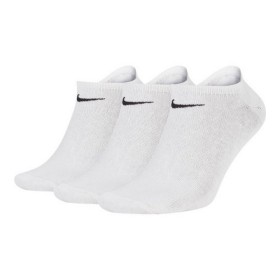 Calcetines Deportivos Nike SX2554-101 Negro Blanco/Negro