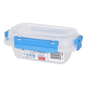 Boîte à lunch hermétique Fresh System Tontarelli 0,3 L Plastique Transparent (9,5 x 14 x 5,7 cm) Tontarelli - 1