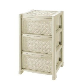 Chest of drawers Tontarelli Arianna 3 drawers White 38 x 38 x