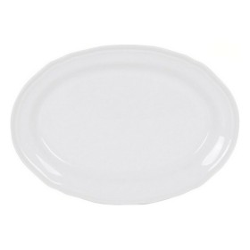Fuente de Cocina Feuille Oval Porcelana Blanco (28 x 20,5 cm)