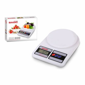 kitchen scale Basic Home Digital LCD 7 kg White (23 x 16 x 3,6