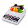 Báscula de Cocina Basic Home Digital LCD 7 kg Blanco (23 x 16 x