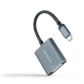 USB-C-zu-DVI-Adapter NANOCABLE 10.16.4103-G Grau 15 cm