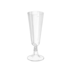 Reusable cava glasses Algon Transparent 150 ml 50 Units Algon - 1
