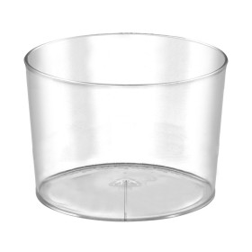 Set de vasos reutilizables Algon Bajo Transparente 230 ml