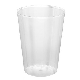 Set de vasos reutilizables Algon Transparente Sidra 500 ml 10