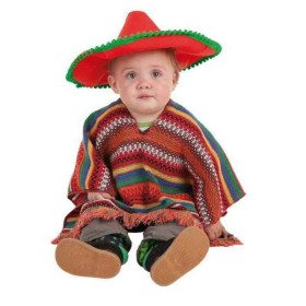 Disfraz para Bebés Mexicano 0-12 Meses (2 Piezas) BigBuy Carnival - 1