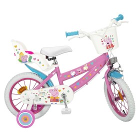Bicicleta Infantil Peppa Pig 14" Cor de Rosa