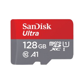 Micro SD Memory Card with Adaptor SanDisk SDSQUNR-128G-GN3MA