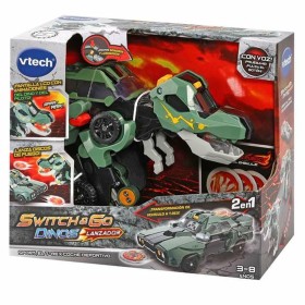 Super Robot Transformable Switch & Go Dinos Sport T-Rex Coche