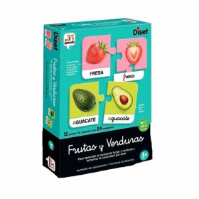 Juego Educativo Diset Yo Aprendo Frutas & Verduras Puzzle (ES)
