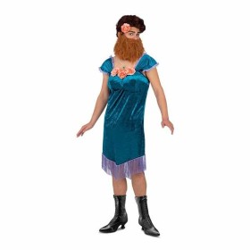 Costume for Adults My Other Me Bearded woman Blue