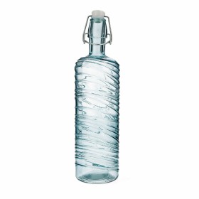 Bottle Quid Aire Turquoise Glass 1 L