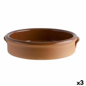 Saucepan Ceramic Brown (Ø 40 cm) (3 Units)