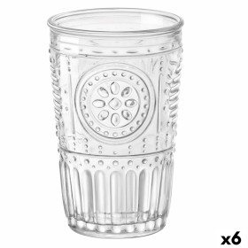 Trinkglas Bormioli Rocco Romantic Durchsichtig Glas 340 ml (6
