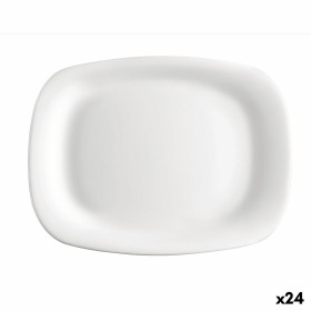 Kochschüssel Bormioli Rocco Parma rechteckig Weiß Glas 20 x 28