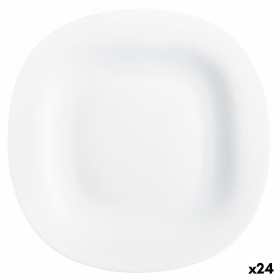 Plato Llano Luminarc Carine Blanco Vidrio (Ø 26 cm) (24
