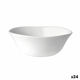 Bowl Bormioli Rocco Parma White Glass (Ø 14 cm) (24 Units)