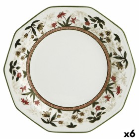 Flat Plate Queen´s By Churchill Assam Floral Ceramic China