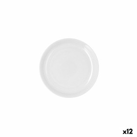 Assiette plate Ariane Artisan Céramique Blanc Ø 21 cm (12
