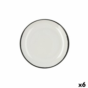 Assiette plate Ariane Vital Filo Blanc Céramique Ø 27 cm (6