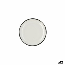 Assiette plate Ariane Vital Filo Blanc Céramique Ø 21 cm (12