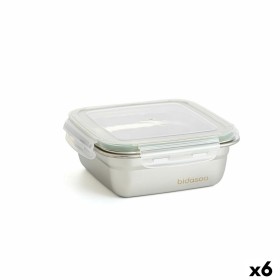 Boîte à lunch hermétique Bidasoa Theo 15,3 x 15,3 x 6,3 cm