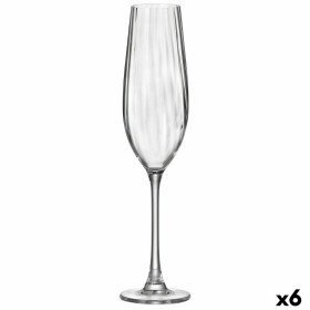 Copo de champanhe Bohemia Crystal Optic Transparente Vidro 260