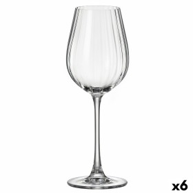 Copa de vino Bohemia Crystal Optic Transparente 400 ml 6