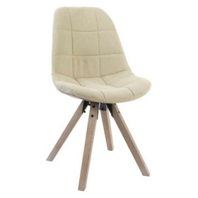 Dining Chair DKD Home Decor Beige Multicolour Wood 47 x 55 x 85