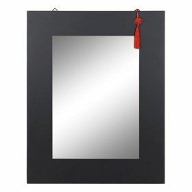 Espejo de pared DKD Home Decor Oriental Negro Abeto (70 x 2 x