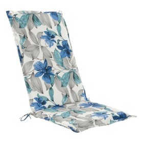 Cojín para sillas DKD Home Decor Azul Multicolor 50 x 5 x 125 cm