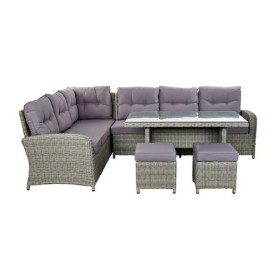 Conjunto de sofá e mesa DKD Home Decor Exterior 267 x 204 x 90 cm (4 pcs) DKD Home Decor - 1