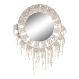 Wall mirror DKD Home Decor ES-171097 75 x 2 x 75 cm Wood White