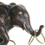Figura Decorativa DKD Home Decor Metal Resina Elefante (31 x 13
