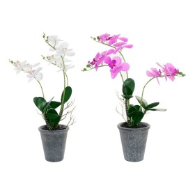 Decorative Plant DKD Home Decor 30 x 22 x 51 cm Grey Lilac