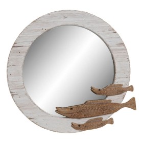 Espelho de parede DKD Home Decor 41,5 x 4 x 40 cm Cristal