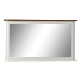 Espejo de pared DKD Home Decor 115 x 6 x 66 cm Cristal Marrón Blanco Romántico DKD Home Decor - 1