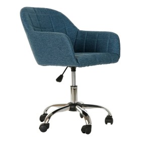 Chair DKD Home Decor 8424001795680 52 x 60 x 79 cm Silver Blue