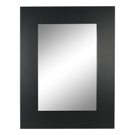 Espelho de parede DKD Home Decor Preto Madeira MDF (60 x 2.5 x