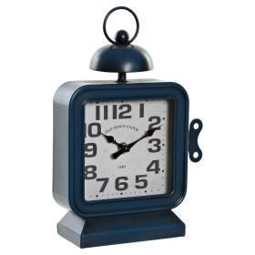 Reloj de Mesa DKD Home Decor 8424001799985 Azul Hierro 19 x 8 x