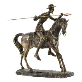 Figura Decorativa DKD Home Decor Don Quijote Resina (36 x 19 x