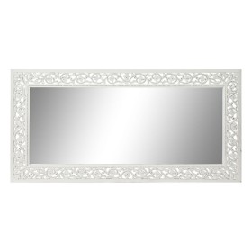 Wall mirror DKD Home Decor 160 x 2,5 x 80 cm Crystal White