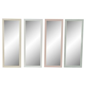 Wall mirror DKD Home Decor Crystal polystyrene Plastic White