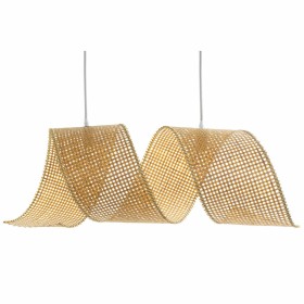 Lámpara de Techo DKD Home Decor Marrón claro Madera Bambú 50 W